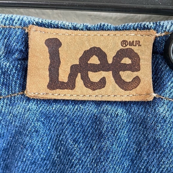 LEE Vintage High Rise Elastic Waist Mom Jeans size 12 - Picture 5 of 11